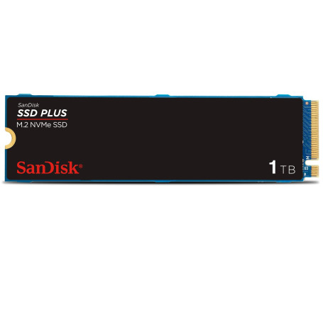SanDisk SSD Plus 1 To, M.2 2280, PCIe Gen3 NVMe SSD, avec une vitesse de lecture allant jusqu'à 3200 MB/s