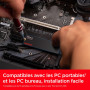 SanDisk SSD Plus 1 To, M.2 2280, PCIe Gen3 NVMe SSD, avec une vitesse de lecture allant jusqu'à 3200 MB/s