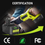 2X 18V 5.5Ah Batteries au Lithium pour Ryobi P108 RB18L40 P108 RB18L25 P108 RB18L15 P108 RB18L13 P107 P108, P122 P104 P105 P102 
