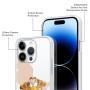 nurkorki [2 Pack Coque pour iPhone 14 Pro Max 6,7",Doux Antichoc TPU Silicone Housse Étui de Téléphone Dessin Animé Lion Motif C