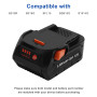 Awekamer 18V 5500mAh Lithium Remplacement Batterie pour AEG L1815R L1820R L1825R L1830R L1840R L1850R L1860R B1814G B1817G B1814