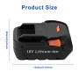 Awekamer 18V 5500mAh Lithium Remplacement Batterie pour AEG L1815R L1820R L1825R L1830R L1840R L1850R L1860R B1814G B1817G B1814