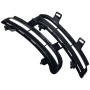 Ensemble de Fixation Support de Feu - Grille de pare-choc - Cadre de Phare côté Gauche et Droite compatible pour Citroën DS3 OEM