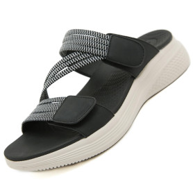 Ulicox Sandales Femme Summer Confortable Sport Antidérapants Orthopédiques Réglables Pantoufle Outdoor