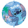 Procos Décoration d'anniversaire Stitch, pièces, contient 8 assiettes gobelets en carton, 20 serviettes, nappe, guirlande, ballo