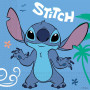 Procos Décoration d'anniversaire Stitch, pièces, contient 8 assiettes gobelets en carton, 20 serviettes, nappe, guirlande, ballo