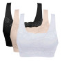 Litthing Brassière Soutien-Gorge sans Armature Dentelle Sexy Respirant Confortable pour l'Entraînement Physique Yoga pour Femme