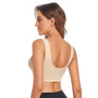 Litthing Brassière Soutien-Gorge sans Armature Dentelle Sexy Respirant Confortable pour l'Entraînement Physique Yoga pour Femme