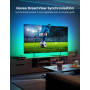 Govee RGBIC TV Backlight 3 Lite avec Correction Fish-Eye Fonction, Synchronisation pour TV 55-65 pouces, Ruban LED WiFi RGBICW 3