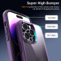 Supdeal Coque Antichoc Transparente pour iPhone 14 Pro, [Etui Non Jaunissant] [Housse Protection Anti-Chute de 10 Pieds] Cover C