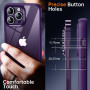 Supdeal Coque Antichoc Transparente pour iPhone 14 Pro, [Etui Non Jaunissant] [Housse Protection Anti-Chute de 10 Pieds] Cover C