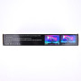 MIWATT 32CM Barre de LED RGB avec synchronisation musicale, Éclairage d'ambiance alimenté par USB, Rétroéclairage pour jeu et té