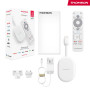 THOMSON Google TV Go Cast 150, 4K UHD, Dongle de Streaming, Dolby Atmos, Dolby Digital+, Commande vocale, Googlecast, SDRAM 2 GB