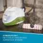 Polti Vaporetto Lecoaspira FAV80_Turbo Intelligence, Nettoyeur Vapeur et Aspirateur avec Filtre à Eau, avec Fonction Eco, Puissa
