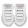 INMAKER No Tie Lacets de Chaussure pour Unisexe Enfants et Adultes Shoe Laces élastiques sans nœud pour Chaussures de Sport runn