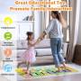 Lobyoh Tapis Musical Tapis Piano Enfant avec 8 Animaux, Tapis de Danse, Tapis de Jeu Musique, Cadeaux d'anniversaire, Jouets Mus