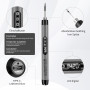KKMOL Kit de fer à souder sans fil rechargeable par USB avec écran LCD, température réglable de 330 ℃ à 450 ℃, 3 pannes à souder