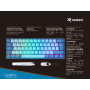 Ranked N60 Nova Clavier Mécanique de Jeu 60% | Hot Swap Gaming Keyboard | 62 Touches Programmables | RGB LED | Mac, PC Windows |