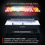 SteelSeries Apex Pro TKL Gen 3 - Clavier HyperMagnetic gaming - OmniPoint 3.0 - Actionnement ajustable - Déclenchement rapide - 