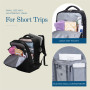 Sac a Dos Voyage Cabine Avion Valise Bagages Cabine Sac 40x20x25 pour Ryanair Easyjet Vueling Wizz Air Femme Homme