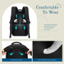 Sac a Dos Voyage Cabine Avion Valise Bagages Cabine Sac 40x20x25 pour Ryanair Easyjet Vueling Wizz Air Femme Homme