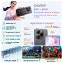 Blackview Shark 9 Téléphone Portable,Smartphone 5G Débloqué, Ecran 6.67'' 90Hz, 24Go+256Go/2To Mémoire, Batterie 5000mAh/18W Tel