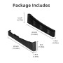 Mcbazel Support Horizontal Compatible avec Console PS5 DE/UHD, Support de Base pour Disque PS5 et Console édition numérique, ave
