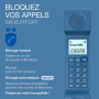 ALCATEL Epure Iconic - Téléphone Fixe sans Fil DECT - Design Vintage - Grand Écran Graphique Haute Lisibilité - Mains Libres - F