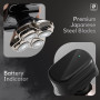 Afeitadora para cabeza y rostro Skull Shaver Pitbull Silver PRO SX5