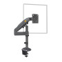 Ergosolid Support Ecran PC Moniteur de 17-30 Pouces, Bras pour Écran PC Rotatif à 360°, Réglable en Hauteur, VESA 75mm et 100mm,