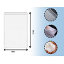 ZoeTekway Lot de 12 Pochettes Transparentes pour Cartes d'identité, Cartes EC - pour Cartes de crédit - Protection Parfaite pour
