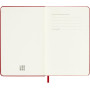 Moleskine Agenda Hebdomadaire, Agenda Hebdomadaire 2026 12 Mois Avec Espace Pour Notes, Avec Couverture Rigide et Fermeture Élas