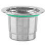 Capsules de café en Acier Inoxydable, Réutilisables, Rechargeables, Compatibles avec la Machine à café, 100% Neuves, de Haute qu