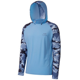 Bassdash Chemise de pêche à Manches Longues UPF 50 pour Homme