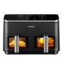COSORI Air Fryer 2 Compartiments 8.5L, 8-en-1 Airfryer Friteuse Sans Huile, 71% D'efficacité énergétique, 85% de Carburant En Mo