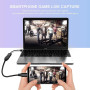 VIXLW Carte de Capture Vidéo 4K HDMI vers USB, 1080P Full HD Carte d'acquisition Camlink, Windows Linux Mac OS, Caméra,DV,Flux M