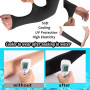 YQXCC 4 Paires Manchettes de Bras UV Protection UPF 50 - Couverture de Tatouage Manches de Bras pour Homme Femme Sport Cyclisme 