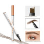 Crayon Sourcil Waterproof, Stylo Sourcil Effet Poil avec Quatre Pointes Facile à Utiliser, Crayon Sourcil Maquillage Semi Perman