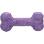 Flamingo Jouet pour Chien Freckles Os L – 18,5x8,5x5cm – Caoutchouc TPR Résistant – Jouet à Mâcher, Lancer et Nettoyage Dentaire