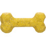 Flamingo Jouet pour Chien Freckles Os L – 18,5x8,5x5cm – Caoutchouc TPR Résistant – Jouet à Mâcher, Lancer et Nettoyage Dentaire