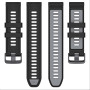 GIOPUEY Bracelet Compatible avec Garmin Forerunner 965/955/945/745, Souple TPU Sangle Bracelet [Conception de Couleur d'épissage