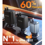 4 en1 Chargeur Allume Cigare Voiture USB C【Câble Rétractable】Chargeur Voiture avec USB-C/USB-A Chargeur Voiture Chargement Prise