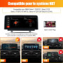 Hexinex Autoradio Carplay & Android Auto sans Fil, pour 2012-2016 BMW Series 1,2,3,4 NBT système F20/F21/F22/F30/F31/F34/F35/F32