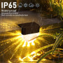 FIFlying Lampe Solaire Exterieur, 6 Lumiere Solaire Exterieur, 3 Modes Lampe Solaire, Etanche IP65 Eclairage Exterieur Solaire, 