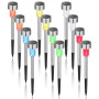 GIGALUMI Lampe Solaire Extérieur, Lampe Solaire Extérieur Jardin,Étanche Lumière Solaire Extérieur pour Terrasse, Pelouse, Jardi