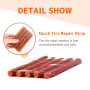 Hugwish 35pcs mèches crevaison voiture, kit réparation pneu, meche pneu crevaison, meche anti crevaison, kit réparation pneu pou