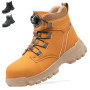 KOIFISH Chaussures de Sécurité Hommes Femmes Montante Basket de Securite Légère Confortable Bottines de Travail Embout en Acier 