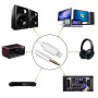 Vinmooog Câble Audio auxiliaire de Voiture pour iPhone [Certifié MFi] Auxiliaire Voiture Jack 3,5mm Stéréo Mâle Compatible iPhon