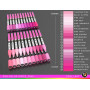 Pro Colour Series Lot de 22 marqueurs de peinture acrylique, pointe extra-fine de 0,7 mm, pour pierre, verre, tasses, bois, méta