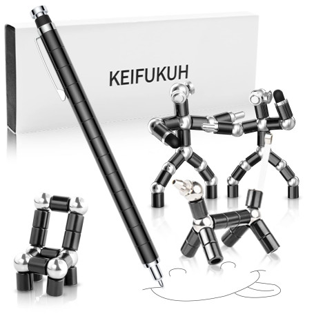 Stylos Anti-stress Amusants Cadeau Homme - Idées Cadeaux Uniques D'anniversaire Noel Original pour Homme, Cool Cadeau pour Noël 